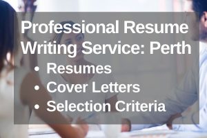 professional resume writing service perth