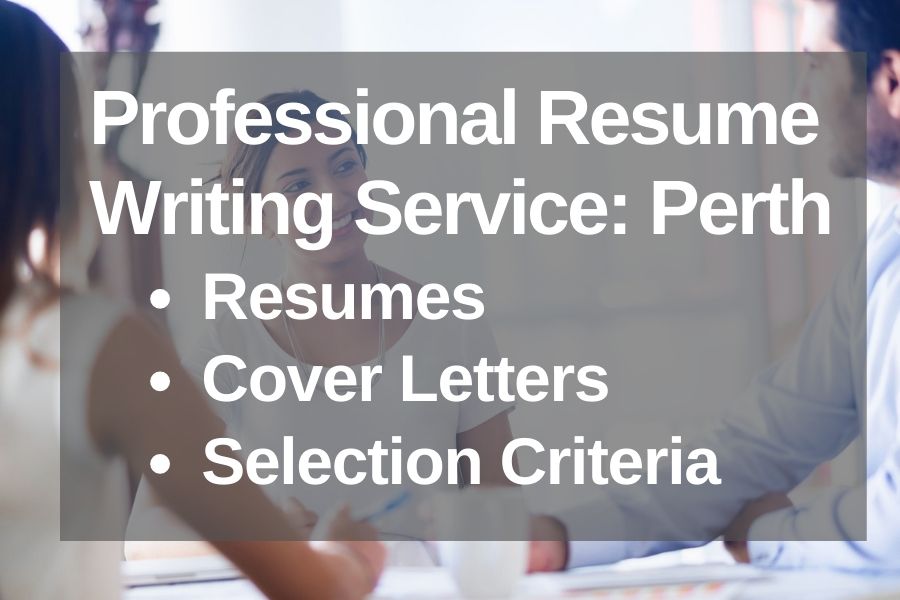 resume writing service perth