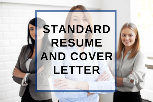 Standard Resume and Cover Letter
