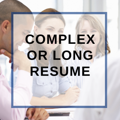 Complex or long Resume